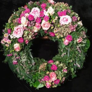 Trauerkranz Blumen Flaschka
